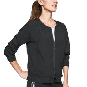 ⭐️NWOT Athleta Avenue Lightweight Jacket Black Size Large